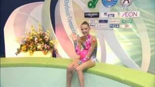 Melitina Staniouta  Ball  Ribbon Mie RG WC 2009 Day5 [upl. by Rad289]