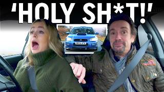 Izzy Hammond drives her dads 530bhp Grand Tour Subaru Impreza [upl. by Shirah]