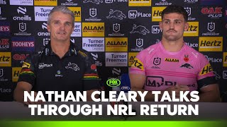 Ivan Cleary chats through Turuva absence  Penrith Panthers Press Conference  Fox League [upl. by Woolley]