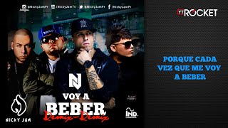 Voy a Beber Remix 2  Nicky Jam Ft Ñejo Farruko y Cosculluela  Video Con Letra [upl. by Chappell720]