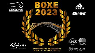 CAMPEONATO BRASILEIRO DE BOXE 2023  ELITE  2º DIA MANHÃ 1030hs [upl. by Laehcor]