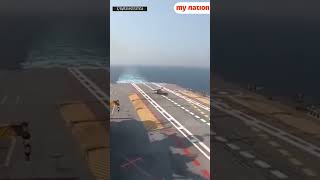 240kmph to ZERO in Just 25 Seconds Tejas Fighter Jet lands on INS Vikrant [upl. by Jurkoic]