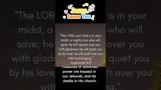 Zephaniah 317 scripturefortoday love bibleverse scriptureoftheday [upl. by Etiam]