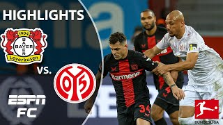 TOP OF THE TOP 👏 Bayer Leverkusen vs Mainz  Bundesliga Highlights  ESPN FC [upl. by Par]