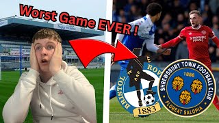 Visiting the NEWEST stand in Football   Bristol Rovers VS Shrewsbury Matchday Vlog [upl. by Amis505]