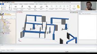 Graitec OMD  Advance Design import AutoCAD to Advance sequel [upl. by Sone]