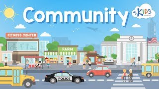 What is a Community  Community for Kindergarten  Social Studies for Kindergarten  Kids Academy [upl. by Froemming]