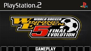 World Soccer Winning Eleven 5 Final Evolution PS2 Gameplay [upl. by Ainolloppa408]