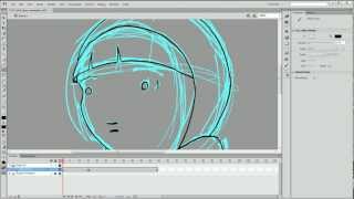 HandDrawn Animation in Adobe Flash [upl. by Ecinahc]