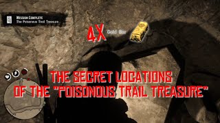 The SECRET Locations Of quotThe Poisonous Trail Treasurequot  Red Dead Redemption 2 [upl. by Teferi763]