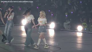 240222 SMTOWN LIVE 2024 SMCU PALACE TOKYO  Ending 빛HOPE  aespa WINTER fancam [upl. by Vinita336]