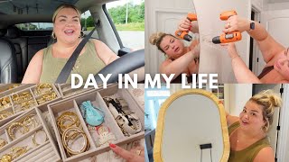 3rd trimester symptoms amazon prime day haul diy home project jewelry organization  vlog [upl. by Lainey]