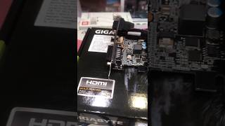 Gigabyte GT 710 Graphics Card unboxing amp installation l GT 710 Graphics Card shorts [upl. by Yztim]