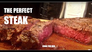 HOW TO COOK THE PERFECT STEAK IN THE OVEN [upl. by Drofnas960]