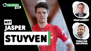 Jasper Stuyven quotEr is enorm veel onzekerheid binnen de ploegquot [upl. by Ainahs]