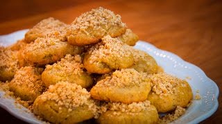 How to make Melomakarona recipe Greek Christmas Honey Cookies [upl. by Mullen66]