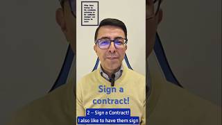 Roberts Classroom Management Tip No 2  Sign a contract elt english englishlanguageteaching [upl. by Tnayrb]