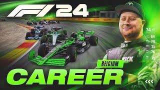 RACE SAVING MOMENT  F1 24 Career Mode Part 14 Spa [upl. by Hausner]