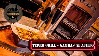 Tepro Toronto Steak grill  Gambas Al Ajillo Recipe Garlic prawns [upl. by Odragde]