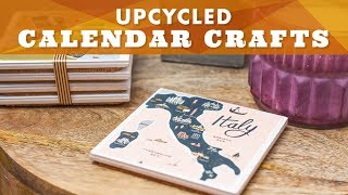 5 Ways to Upcycle Your Old Calendar  HGTV Handmade [upl. by Donough312]