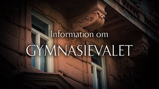 Allt om gymnasievalet [upl. by Dej]