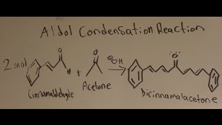 Dicinnamalacetone Aldol Condensation Reaction Mechanism  Organic Chemistry 2 [upl. by Htebazile]