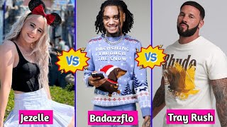 Jezelle Catherine vs Badazzflo vs Tray Rush Lifestyle Comparison 2024 [upl. by Gwendolen]