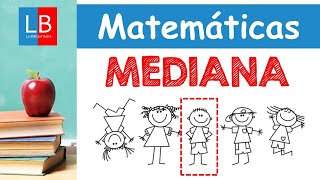 La MEDIANA Estadística para niños 👍✔ PRIMARIA [upl. by Irret]