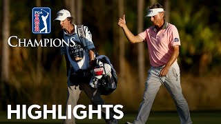 Bernhard Langer ties record for most wins on PGA TOUR Champions at Chubb Classic [upl. by Manson]