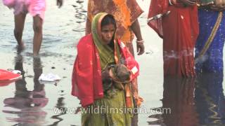 Women singing religious song during chhath puja [upl. by Auberta719]