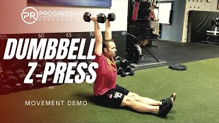 Dumbbell Z Press [upl. by Llireva]