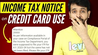 Income Tax Notice on Credit Card Use  DO THIS NOW ⚠️⚠️⚠️⚠️ [upl. by Colan]