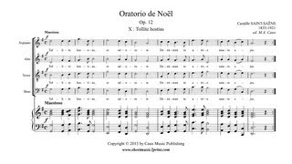 SaintSaëns Oratorio de Noël  X Tollite Hostias  06122014 [upl. by Cramer]