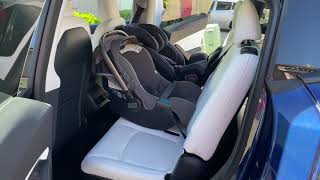 2 Nuna Car Seats  7 Seater Model Y [upl. by Arramahs]