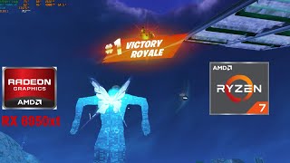 Fortnite Chapter 5  RX 6950xt Ryzen 7 7800x3d  Performace Mode [upl. by Sussna]