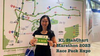 Kuala Lumpur StanChart Marathon 2023 Race Pack Expo [upl. by Zillah450]