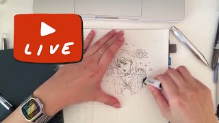 Live Part 2 Muji Planner Decorating [upl. by Nolahc]