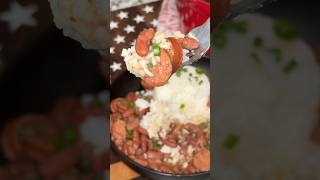 The BEST Red Beans amp Rice recipe easyrecipe cajun soulfood [upl. by Eidoow]