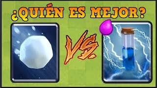 BOLA DE NIEVE vs DESCARGA  CLASH ROYALE  1 vs 1  DUELO [upl. by Fachini981]