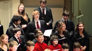 Choirs of Jesus College Cambridge  Jingle Bells arr Ralph Allwood [upl. by Aon439]