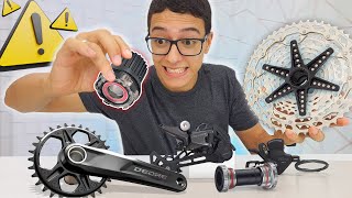 Shimano Deore M6100 12v funciona em qualquer BIKE Talvez você não saiba dessa informação RESENHA [upl. by Nilrev]