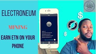 Electroneum mining  Earn free ETN coins with your Smart Phone app [upl. by Rame]