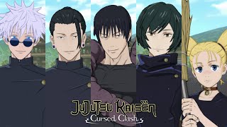 Jujutsu Kaisen Cursed Clash  All New Characters Moveset Guide [upl. by Hassi]