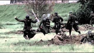 Band of brothers Battle scene The charge [upl. by Warring]