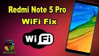 Redmi Note 5 Pro WiFi Fix [upl. by Ellga]