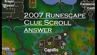 OSRS  Dance in the centre of Canifis Bow before you talk to me  CLUE SCROLL [upl. by Elyrad]