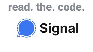 Signal Android Lets read the code [upl. by Dag470]