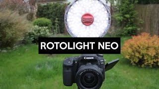 ROTOLIGHT NEO  LED Videolicht für Outdoor und Portraitshootings [upl. by Eillit]