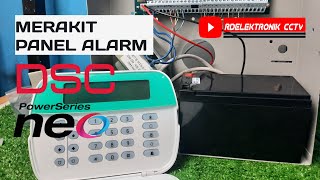 Merakit panel alarm DSC NEO HS 2032 NKCE dari awal panelalarm dscalarm paneldsc [upl. by Hashum176]