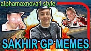 F1 MEMES 2020  Sakhir GP Meme Review alphamaxnova1 style [upl. by Ahsied]